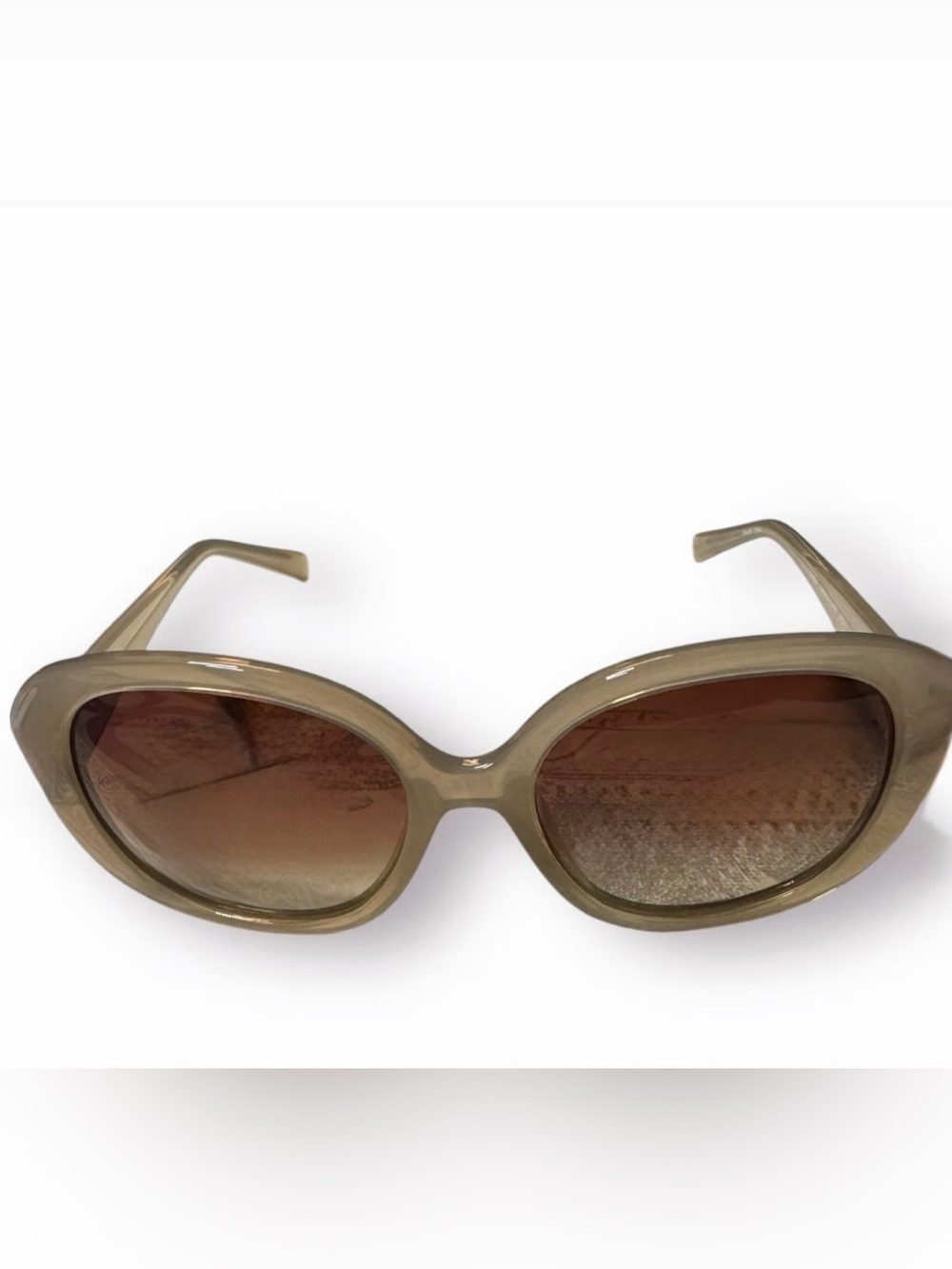 Cole Haan Women’s Oversized Beige Sunglasses CH9008 (250)MILKY SAND 54D17